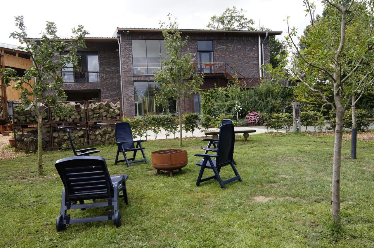 Gaestewohnung Hardinghaus Am Teich Warendorf Exterior foto